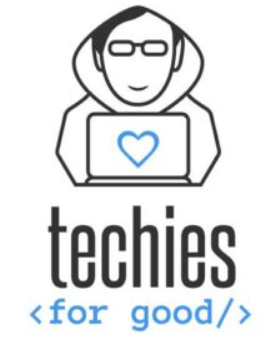 Techie with PC Logo for Baltimore Techies for Good group