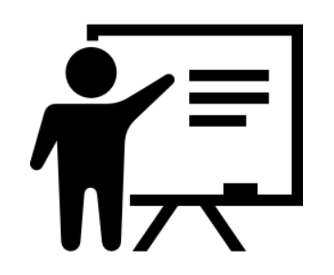 Teacher Icon to mark Presentation category of blog posts